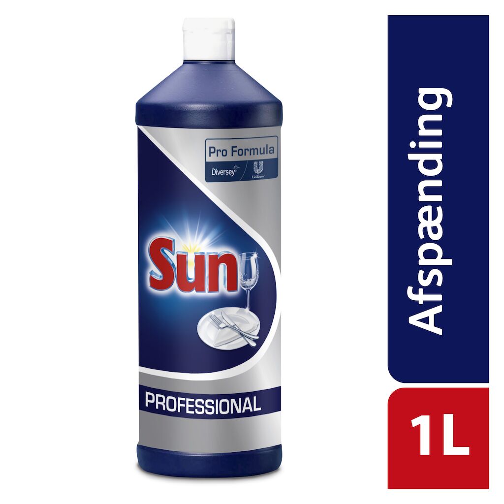 Sun Professional Rinse Aid 6x1L - Afspændingsmiddel til husholdningsopvaskemaskiner